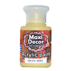 Ακρυλικό Χρώμα 60ml Maxi Decor ΜΠΕΖ ΜΑ014_MA014060